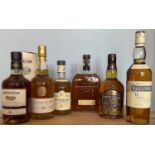 6 Bottles Mixed Lot Fine Whiskies