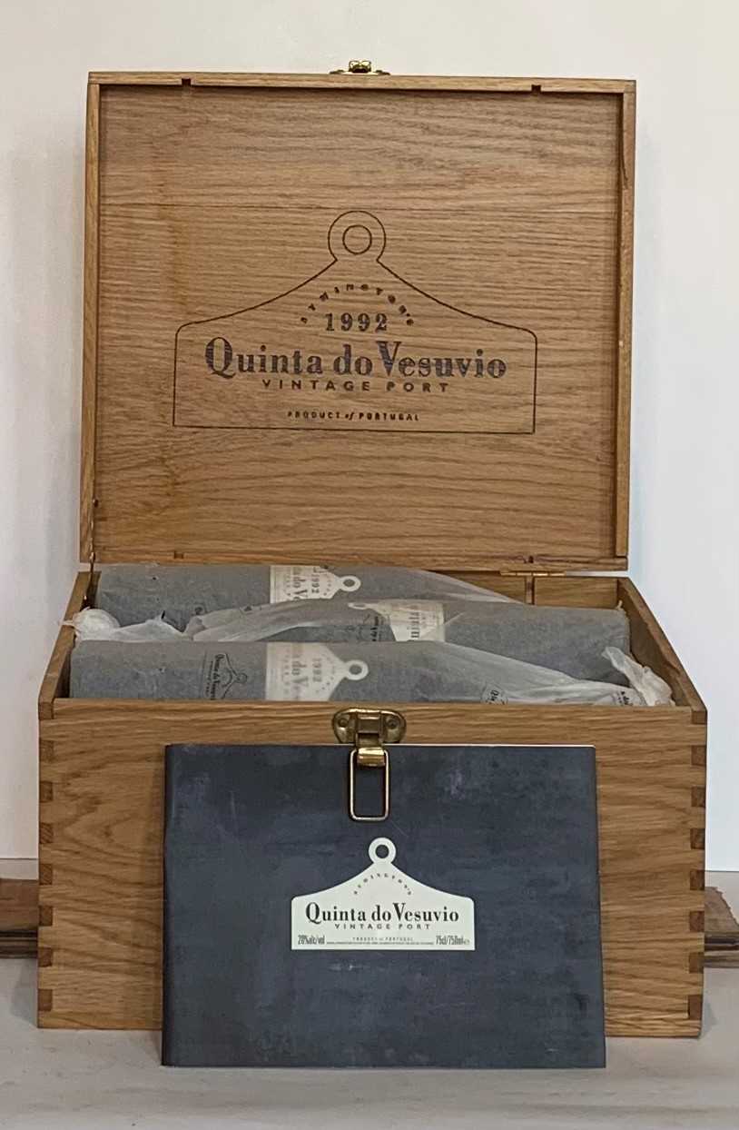 6 Bottles Quinta do Vesuvio Vintage Port 1992