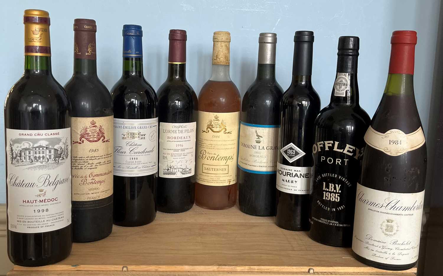 9 Bottles Interesting Mixed and Varied Lot