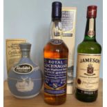 3 Bottles Fine Malt and Irish Whisky