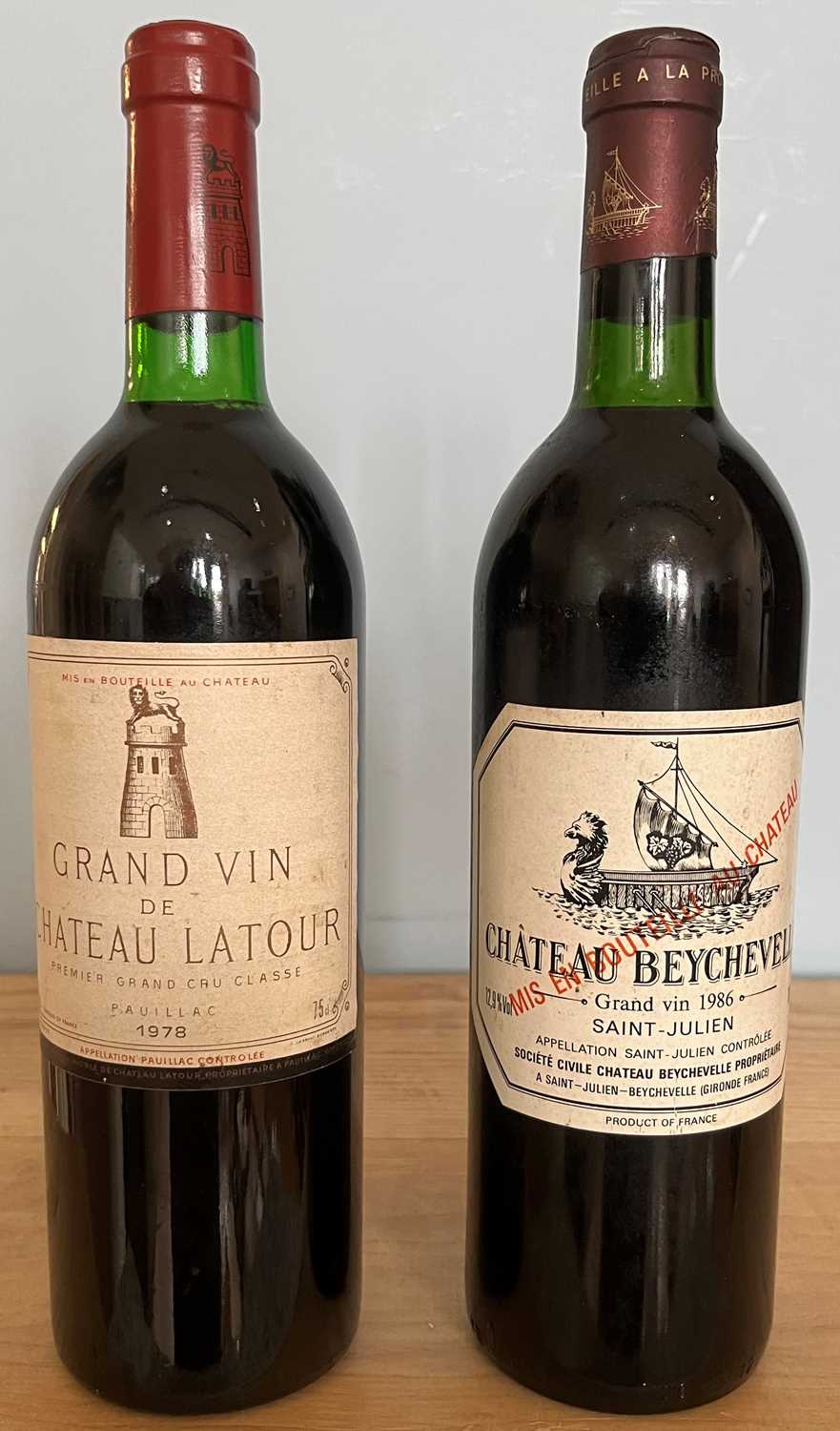 2 bottles Chateau Latour 1er Grand Cru Classe Pauillac 1989 - Image 2 of 2