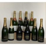 10 Bottles Mixed Lot Champagne, Wine Society Saumur Brut and Prosecco di Valdobbiadene