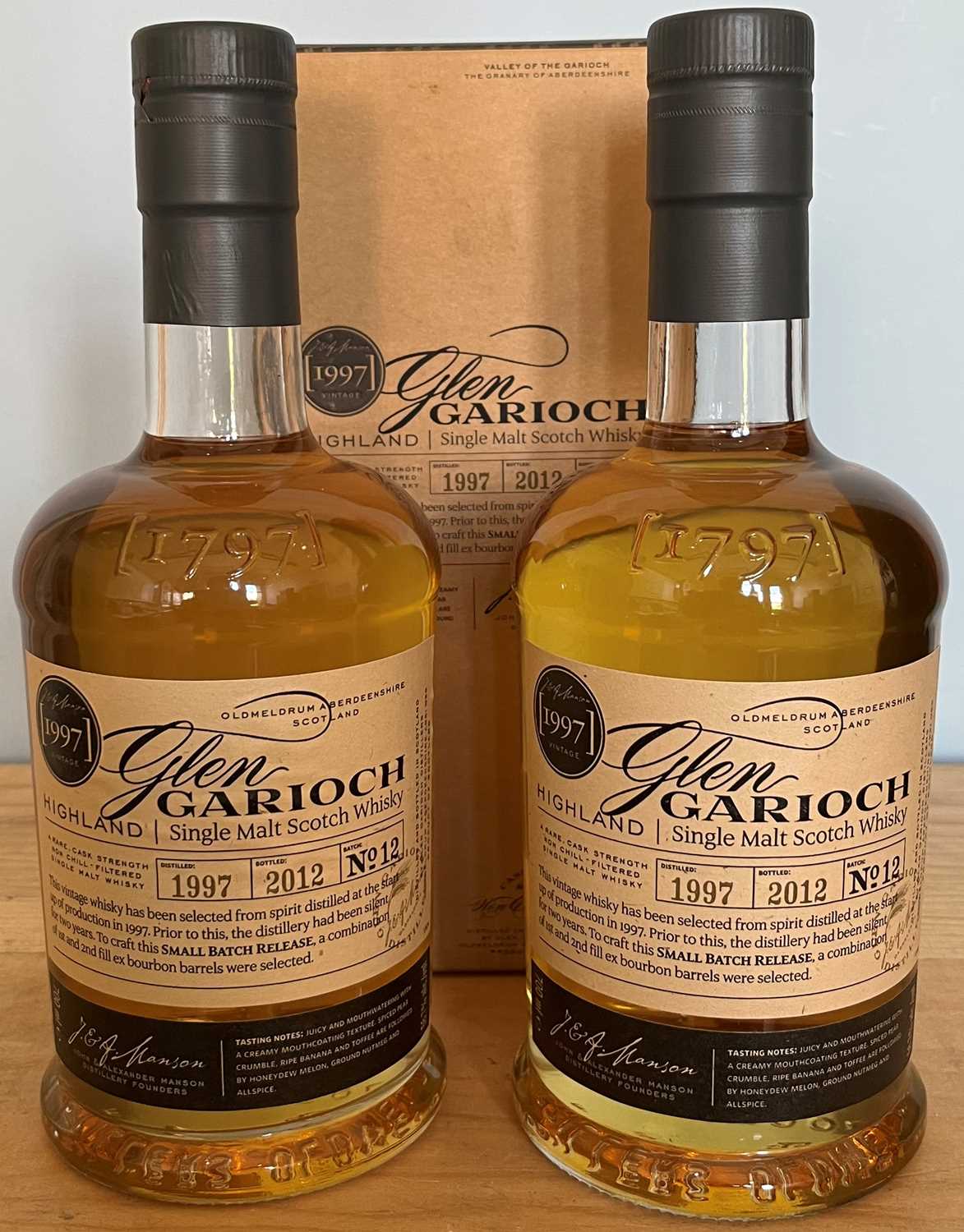 2 Bottles Glen Garioch 15 Years