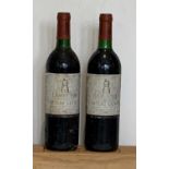 2 bottles Chateau Latour 1er Grand Cru Classe Pauillac 1989