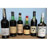 6 Bottles Mixed Lot Vintage Port