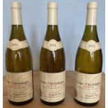 3 Bottles Corton-Charlemagne Grand Cru Dupard-Aine 2001