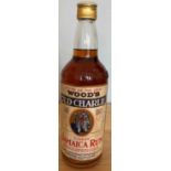 1 bottle Wood’s “Old Charlie” Finest Jamaica Rum