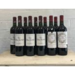 10 Bottles Mixed Lot Fine St Emilion