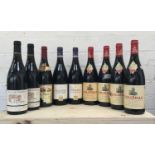 9 Bottles Mixed Lot Domaine Crus Beaujolais