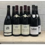 8 Bottles Mixed Lot Good Red Burgundy