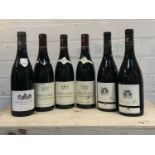 6 Bottles Mixed Lot Good Red Burgundy