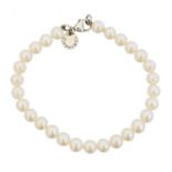 A Tiffany & Co. cultured pearl bracelet,