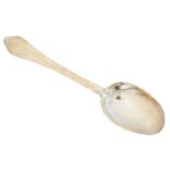 A William III silver dog nose spoon,