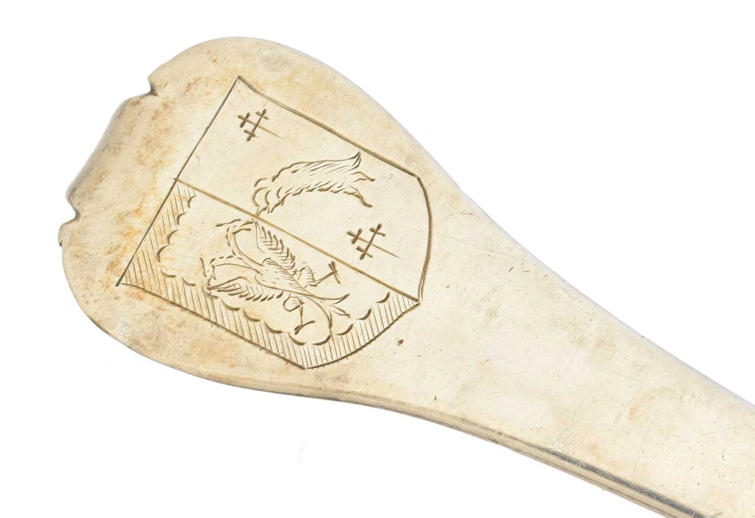 A James II silver Trefid spoon, - Image 4 of 4