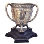 A Victorian silver presentation cup,