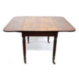 Early 19th-century mahogany extending dining table