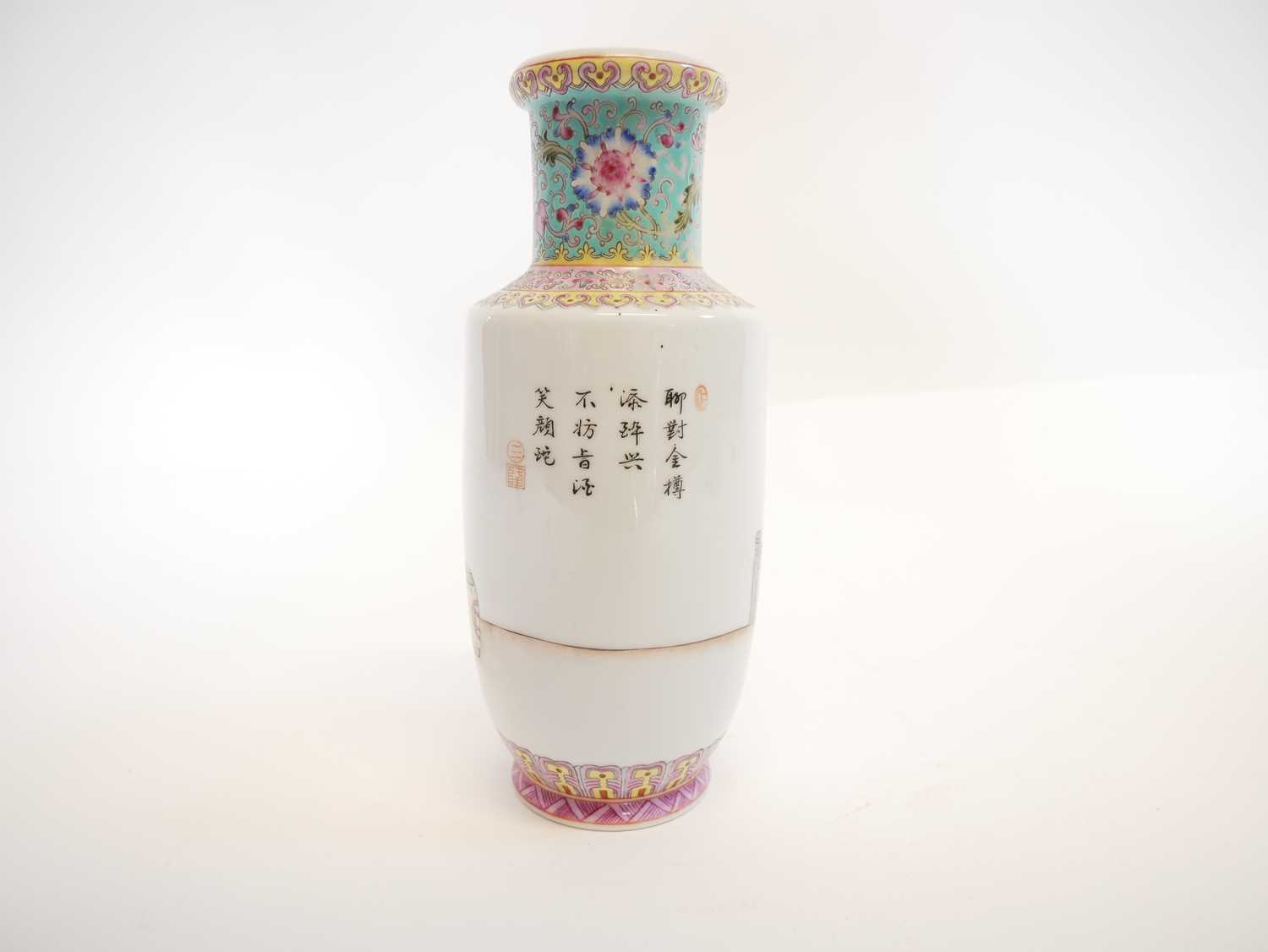 Chinese republic period vase - Bild 6 aus 6
