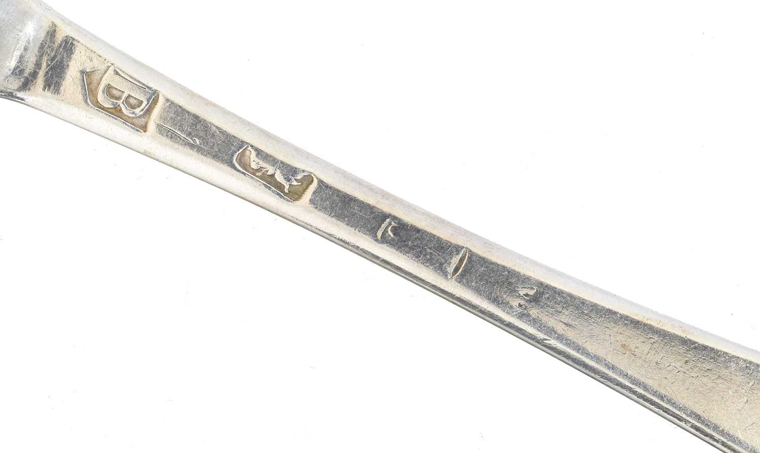 A George I silver table spoon, - Image 2 of 4