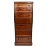 Victorian mahogany chest of drawers