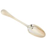 A George I silver table spoon,