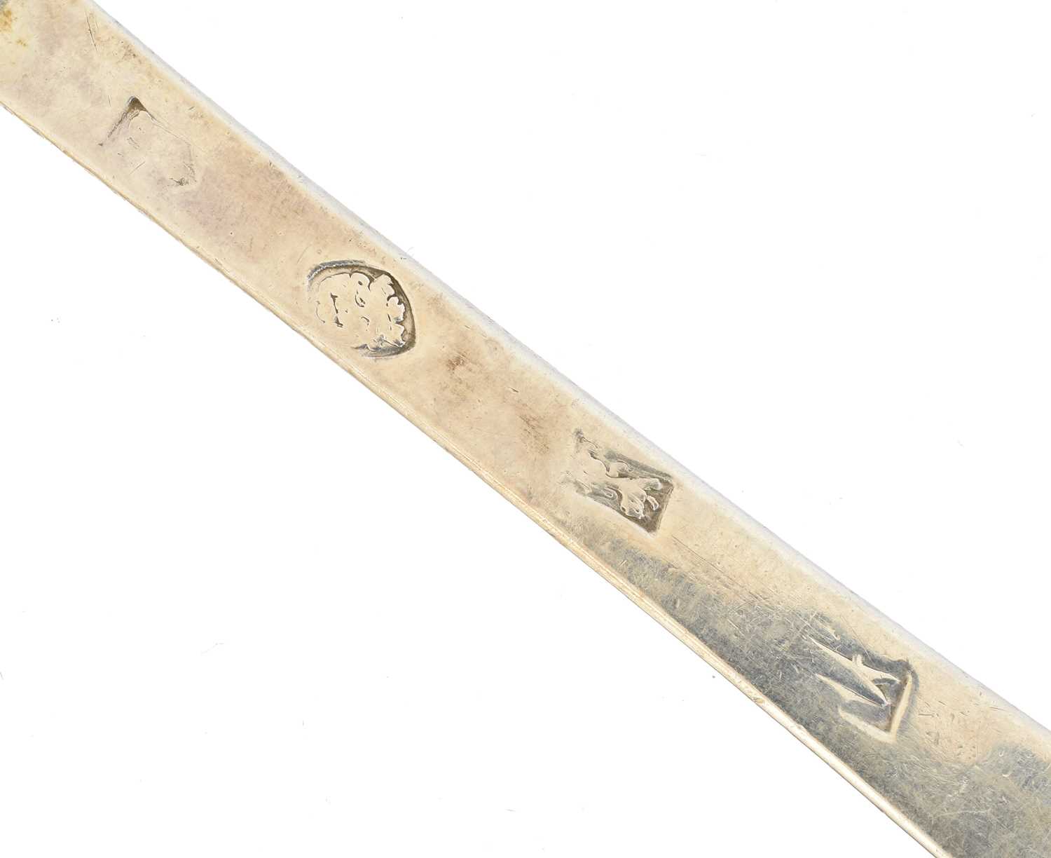 A James II silver Trefid spoon, - Image 2 of 4