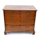 Mahogany chest of drawers