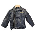 A Versace 'Harry Potter' children's leather jacket,