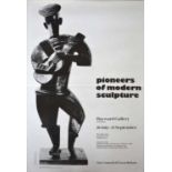 Pioneers of Modern Sculpture Poster, 1973 Hayward Gallery, London