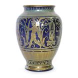 Pilkington's Royal Lancastrian lustre vase decorated by Richard Joyce