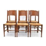 Six William Birch Dining Chairs