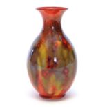 Royal Doulton Flambe vase by Fred Moore