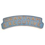 Grantham Executive replica cast iron sign