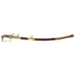 Napoleonic era officers sword and scabbard