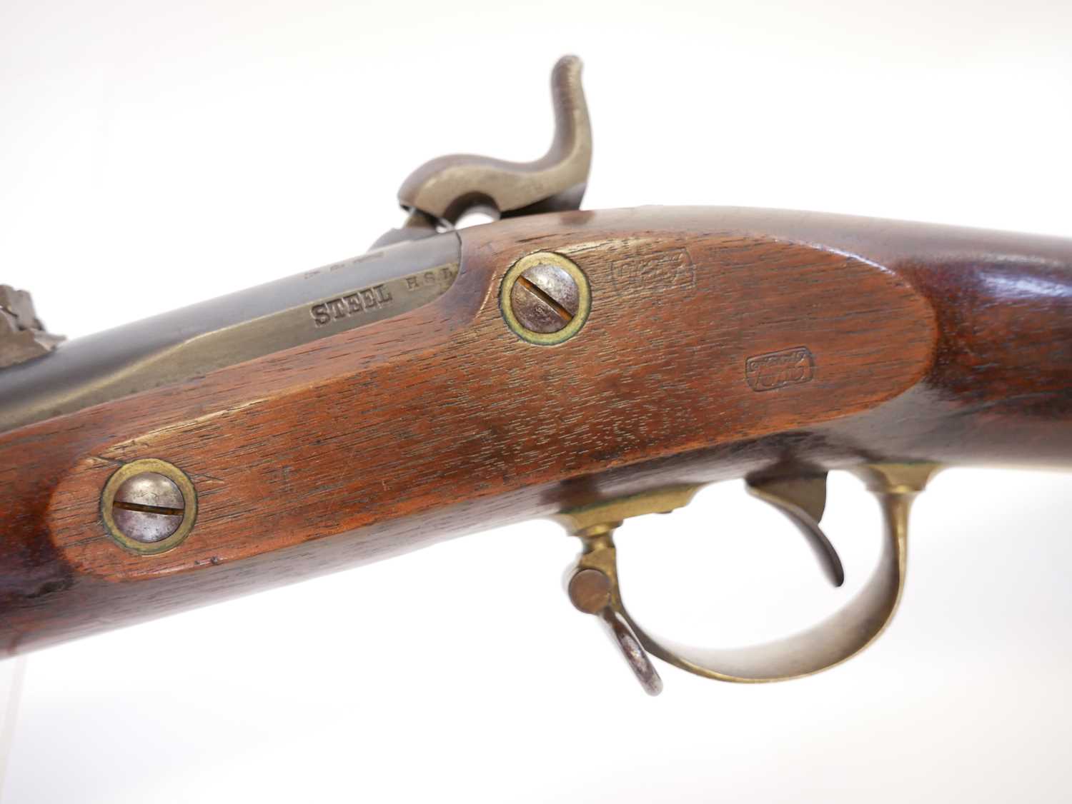 Remington 1863 Zouave .58 calibre rifle with bayonet, - Image 12 of 20