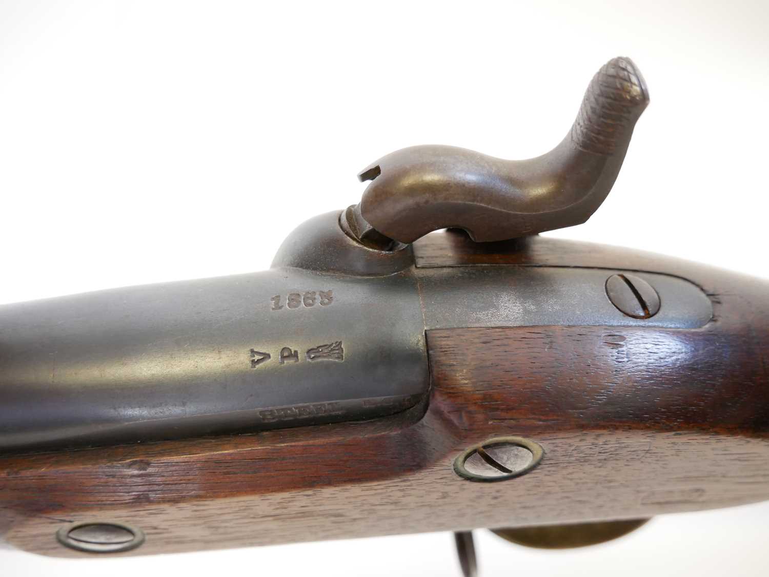 Remington 1863 Zouave .58 calibre rifle with bayonet, - Image 14 of 20