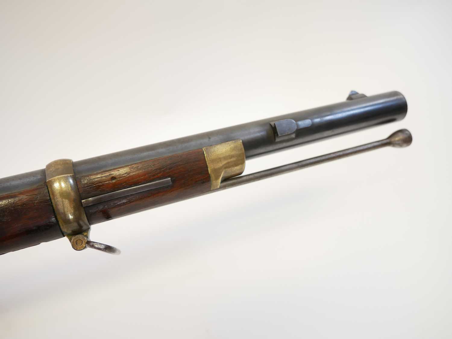 Remington 1863 Zouave .58 calibre rifle with bayonet, - Image 10 of 20