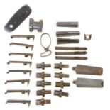 Collection of P14 .303 bolt action rifle parts