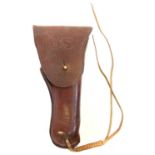 US leather Colt 1911 auto pistol holster,