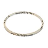 A Georg Jensen bangle, no. 17C,