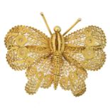 A butterfly brooch,