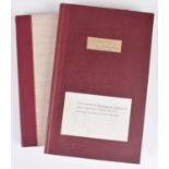 "Drawings of L.S. Lowry" by Mervyn Levy, signed book and the original notes by the author (2).