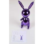 Jeff Koons (American 1955-) "Purple Rabbit"