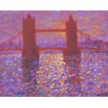 Paul Stephens (British 20th/21st century) "Misty Day, Tower Bridge, London"