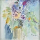 Gwilym John Blockley R.I., P.P.P.S., N.E.A.C., R.W.A. (British 1921-2002) "Flower Piece"