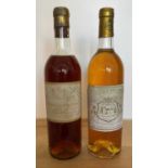 2 Bottles Mature Grand Cru Classe Sauternes