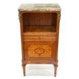 Late 19th-century French bedside cabinet