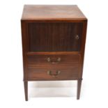 Mahogany commode