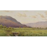 Charles Edward Bentley A.R.Cam.A. (British exh. 1886-1922) "In the Conway Valley"