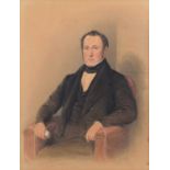 Joseph Carpenter (British 19th century) Portraits of Mr John Bagnall and Susannah Smith