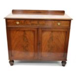 Early 19th-century mahogany side cabinet